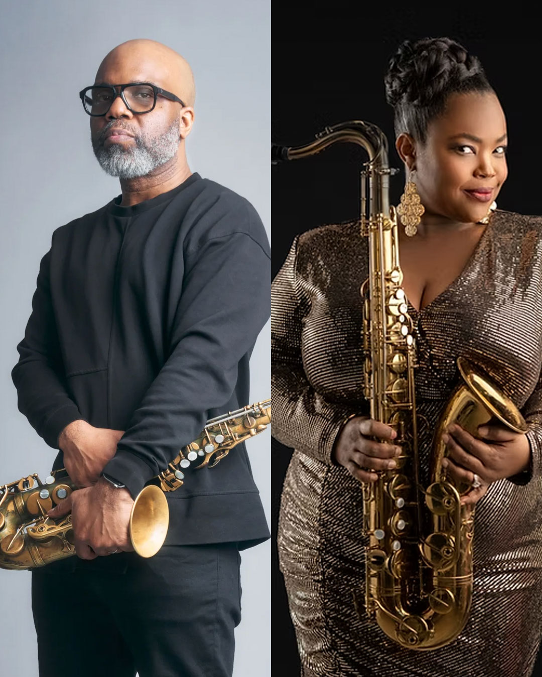 Jaleel Shaw and Camille Thurman